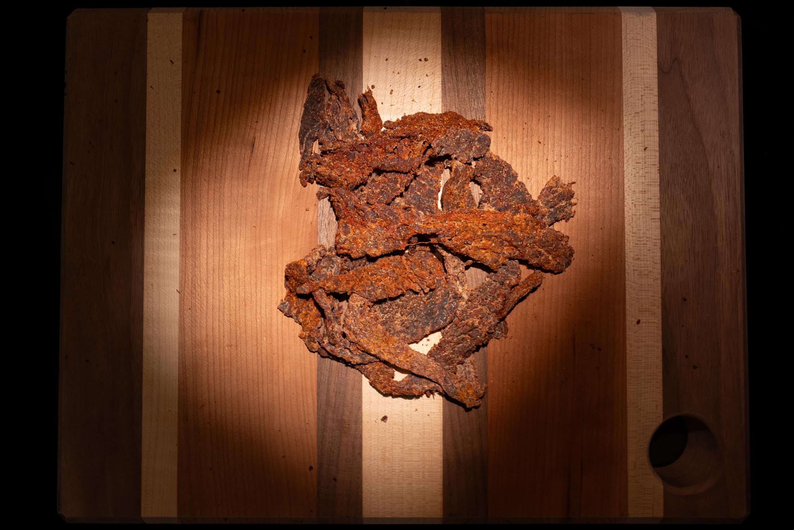 Woodsman's Reserve Chile lime brisket beef jerky.