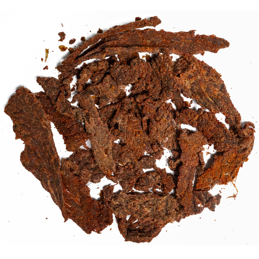 Woodsman's Reserve Chile lime brisket beef jerky.
